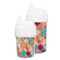 Glitter Moroccan Watercolor Sippy Cups
