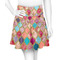 Glitter Moroccan Watercolor Skater Skirt - 2X Large