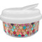 Glitter Moroccan Watercolor Snack Container (Personalized)