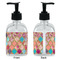 Glitter Moroccan Watercolor Glass Soap/Lotion Dispenser - Approval