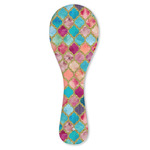 Glitter Moroccan Watercolor Ceramic Spoon Rest