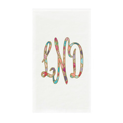 Glitter Moroccan Watercolor Guest Paper Towels - Full Color - Standard