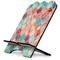 Glitter Moroccan Watercolor Stylized Tablet Stand - Side View
