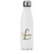 Glitter Moroccan Watercolor Water Bottle - 17 oz. - Stainless Steel - Full Color Printing