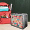 Glitter Moroccan Watercolor Tin Lunchbox - LIFESTYLE