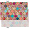 Glitter Moroccan Watercolor Tissue Paper - Heavyweight - XL - Front & Back