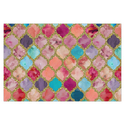 Glitter Moroccan Watercolor Tissue Paper Sheets - X-Large - Heavyweight