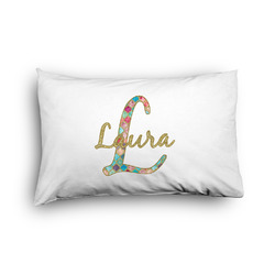Glitter Moroccan Watercolor Pillow Case - Graphic