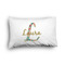 Glitter Moroccan Watercolor Toddler Pillow Case - FRONT (partial print)