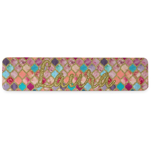 Glitter Moroccan Watercolor Wrist Rest - Apvl