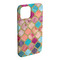 Glitter Moroccan Watercolor iPhone 15 Pro Max Case - Angle