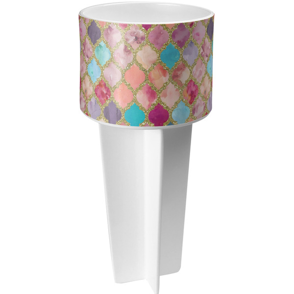 Glitter Moroccan Watercolor spiker_white_apvl