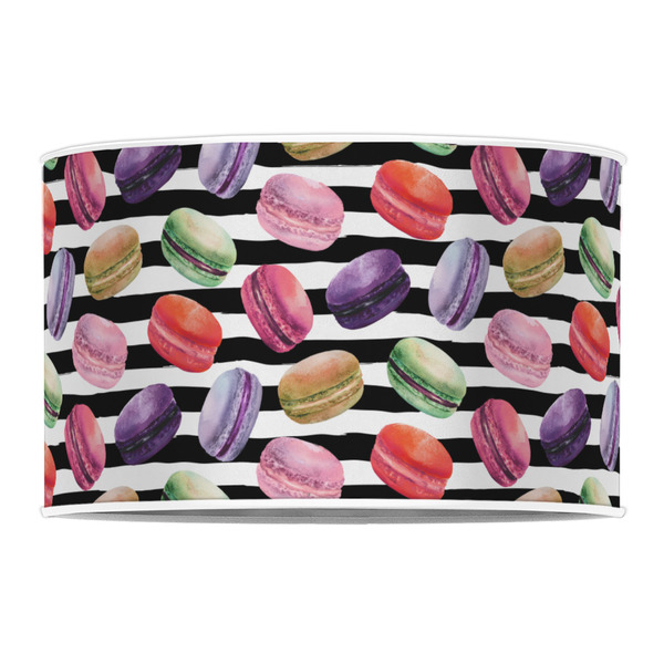 Macarons 12" Drum Lampshade - FRONT (Poly Film)