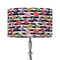 Macarons 12" Drum Lampshade - ON STAND (Fabric)