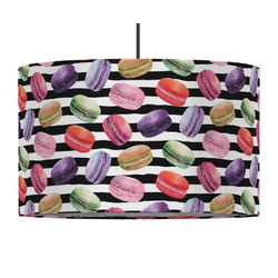 Macarons 12" Drum Pendant Lamp - Fabric