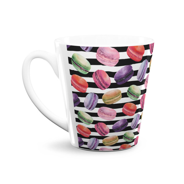 Macarons 12 Oz Latte Mug - Front