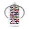 Macarons 12 oz Stainless Steel Sippy Cups - FRONT
