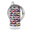 Macarons 12 oz Stainless Steel Sippy Cups - FULL (back angle)