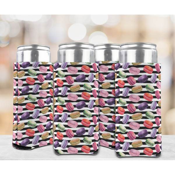Macarons 12oz Tall Can Sleeve - Set of 4 - LIFESTYLE
