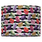 Macarons 16" Drum Lampshade - FRONT (Fabric)