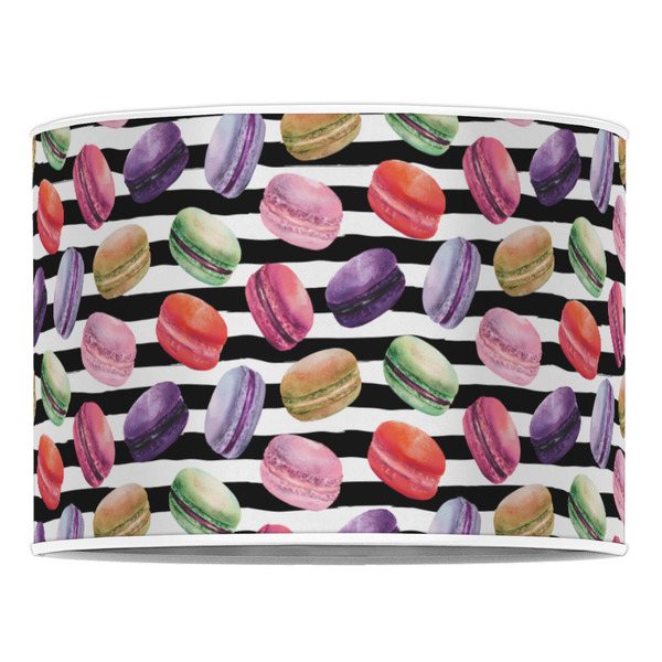 Macarons 16" Drum Lampshade - FRONT (Poly Film)