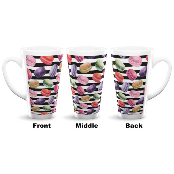 Macarons 16 Oz Latte Mug - Approval