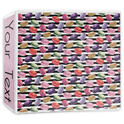 Macarons 3-Ring Binder - 3 inch (Personalized)