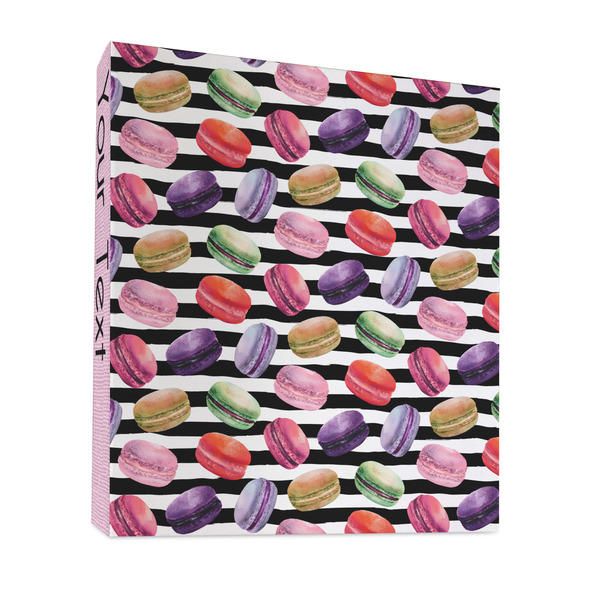 Macarons 3 Ring Binders - Full Wrap - 1" - FRONT