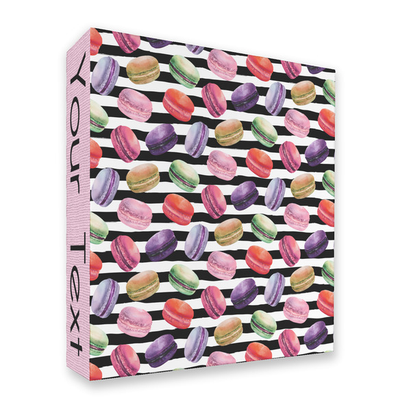 Macarons 3 Ring Binders - Full Wrap - 2" - FRONT