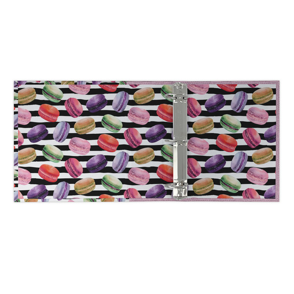 Macarons 3 Ring Binders - Full Wrap - 2" - OPEN INSIDE