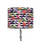 Macarons 8" Drum Lampshade - ON STAND (Fabric)