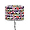 Macarons 8" Drum Lampshade - ON STAND (Poly Film)