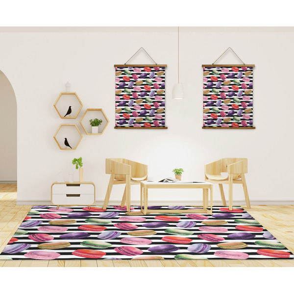 Macarons 8'x10' Indoor Area Rugs - IN CONTEXT