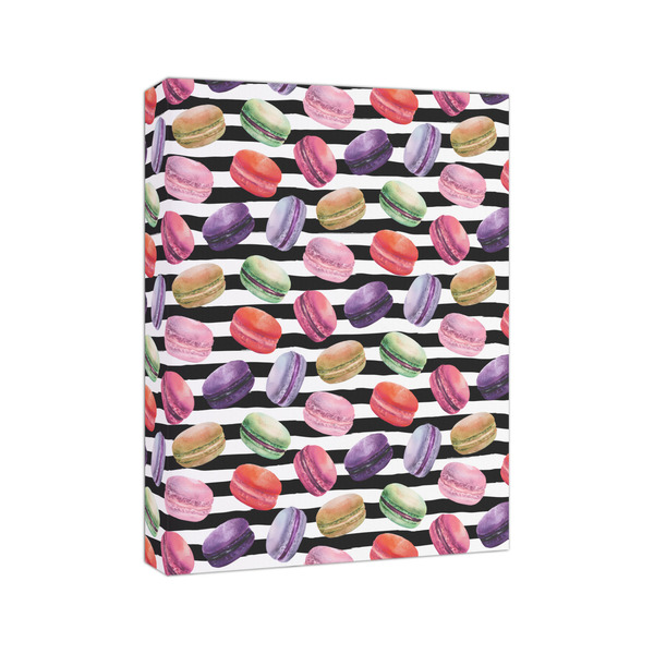 Macarons 8x10 - Canvas Print - Angled View