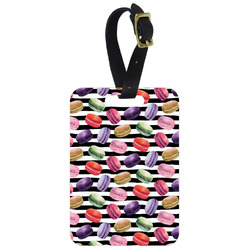 Macarons Metal Luggage Tag