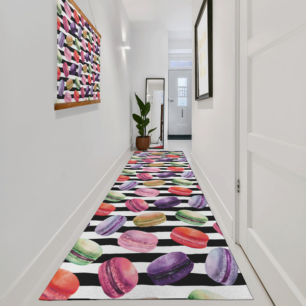 Macarons Area Rug Sizes - In Context (vertical)