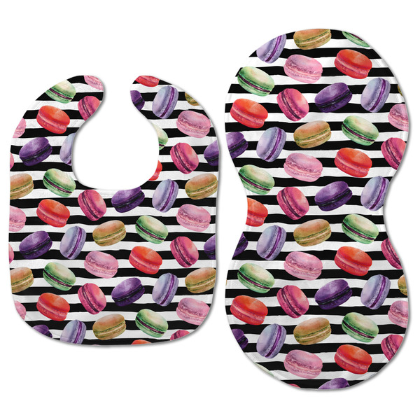 Macarons Baby Bib & Burp Set - Approval (new bib & burp)