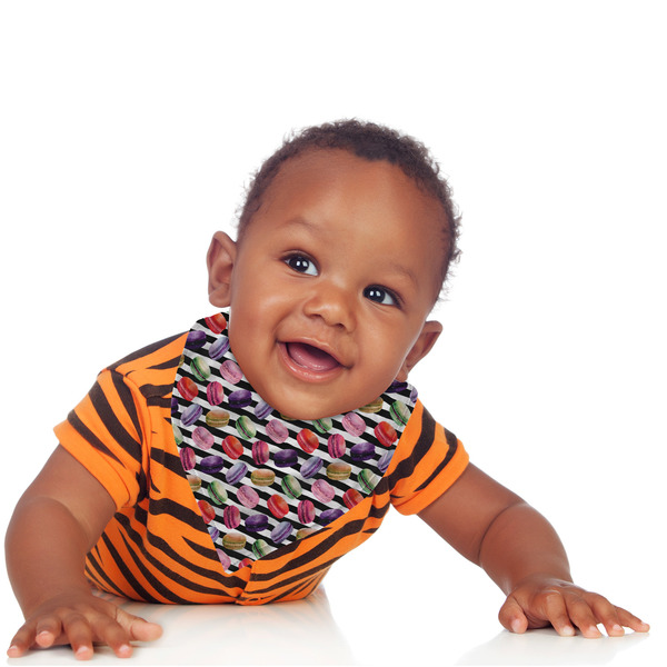 Macarons Bandana Bib - (Lifestyle 1 boy)