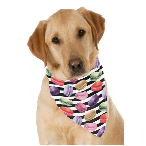 Custom Macarons Dog Bandana Scarf