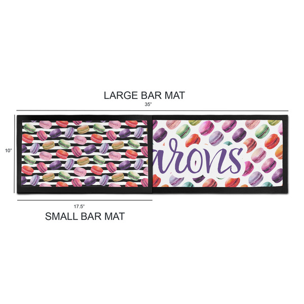 Macarons Bar Mats - Sizing Chart