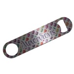 Macarons Bar Bottle Opener - Silver