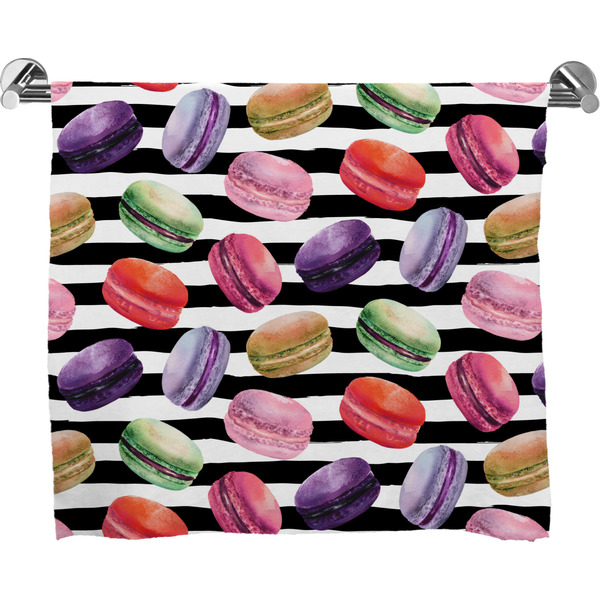 Custom Macarons Bath Towel