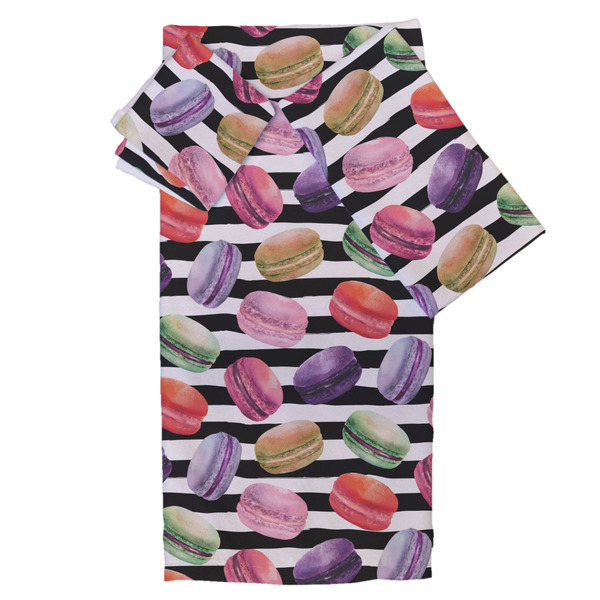 Custom Macarons Bath Towel Set - 3 Pcs