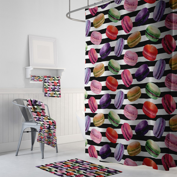 Macarons Bath Towel Sets - 3-piece - In Context