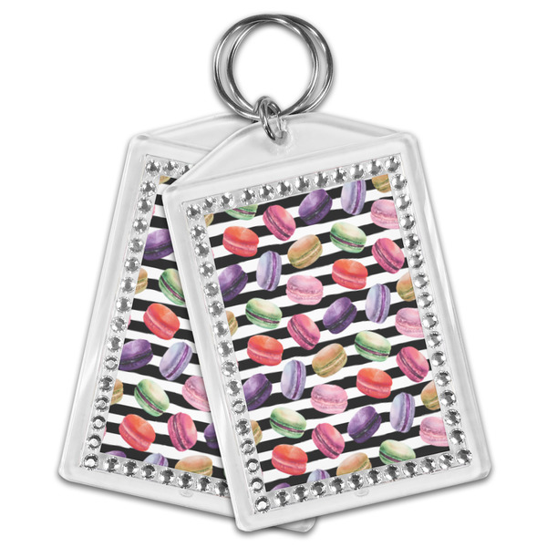 Macarons Bling Keychain - MAIN