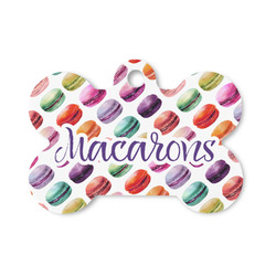 Macarons Bone Shaped Dog ID Tag - Small