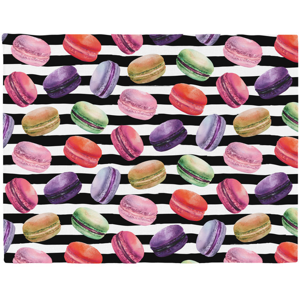 Custom Macarons Woven Fabric Placemat - Twill