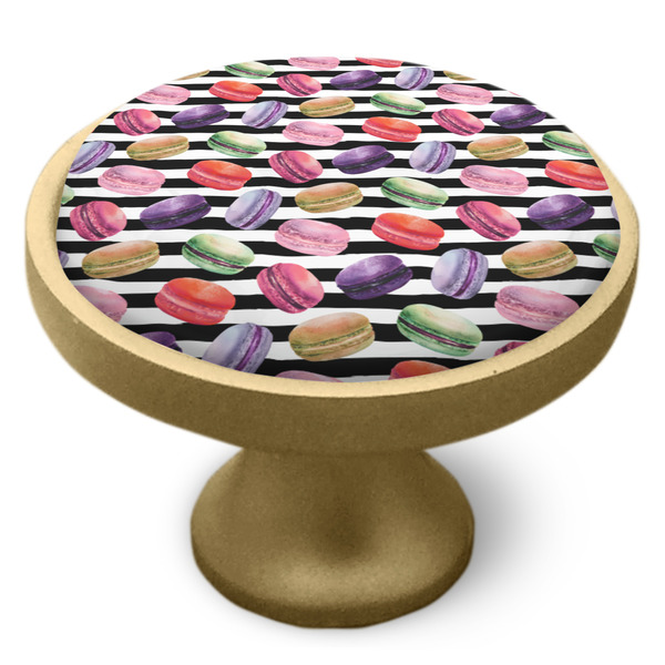 Macarons Cabinet Knob - Gold - Side
