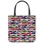 Macarons Canvas Tote Bag - Small - 13"x13" (Personalized)