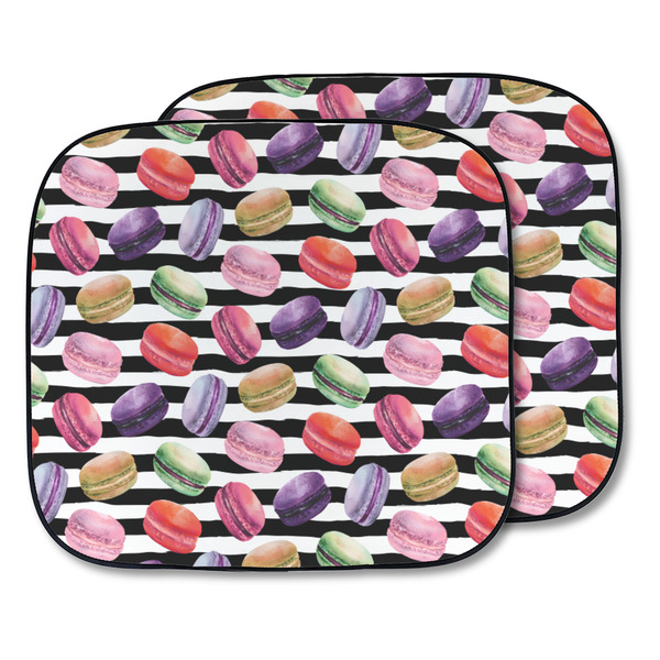Custom Macarons Car Sun Shade - Two Piece